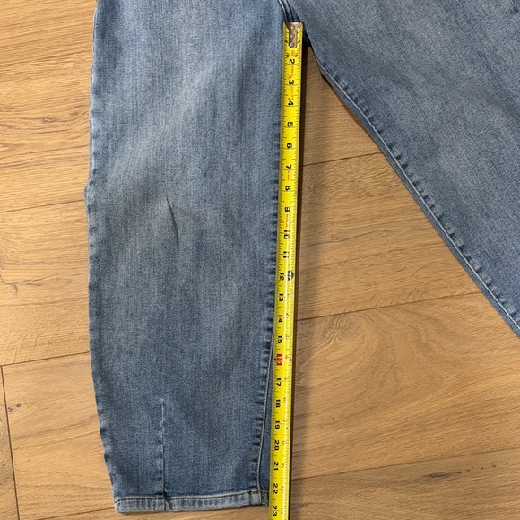 Pilcro and the Letterpress Women's Cropped Relaxed Blue Jeans 26P - Picture 10 of 10